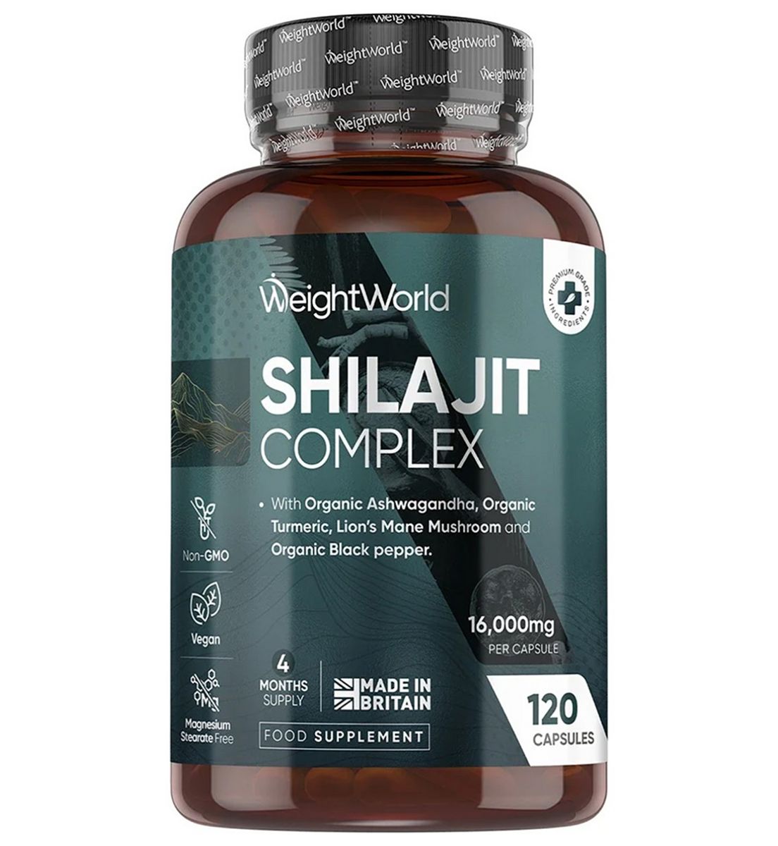 WeightWorld Shilajit Complex 120 Capsules