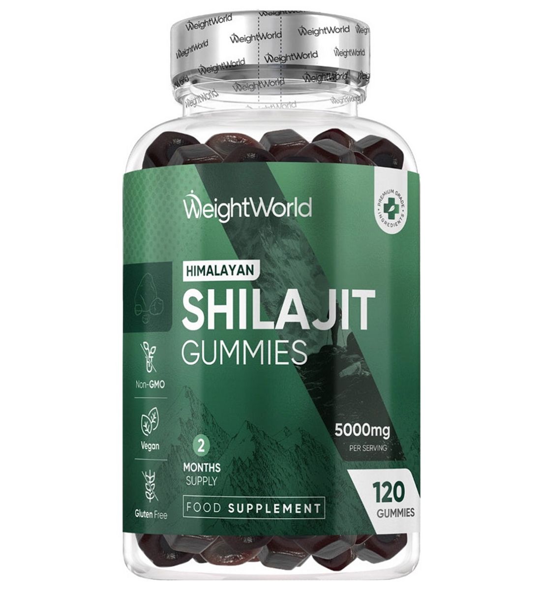 WeightWorld Shilajit Gummies 120