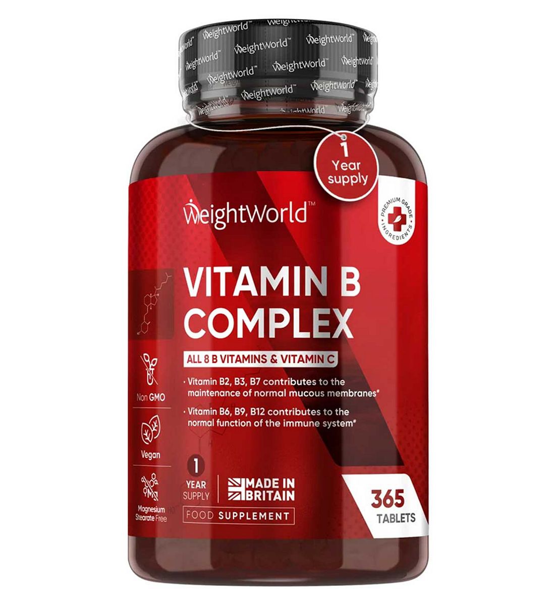 WeightWorld Vitamin B Complex 365 Tablets
