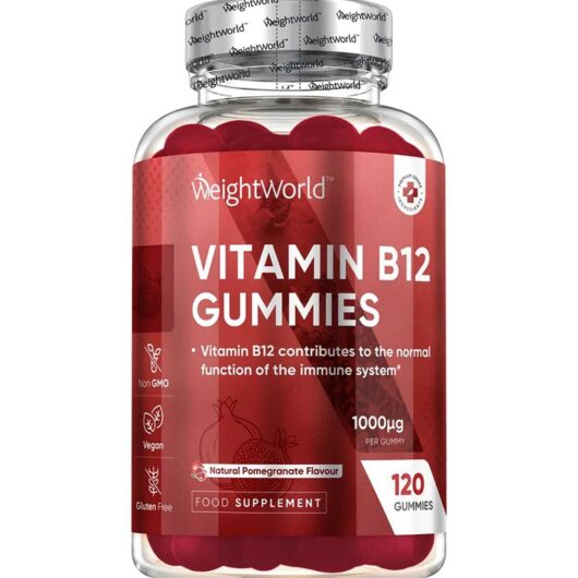WeightWorld Vitamin B12 Gummies 1000Mcg 120