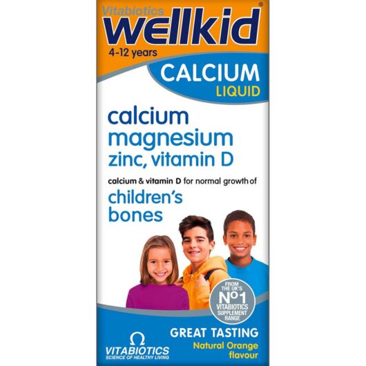 Wellkid Vitabiotics Calcium Liquid 150ml