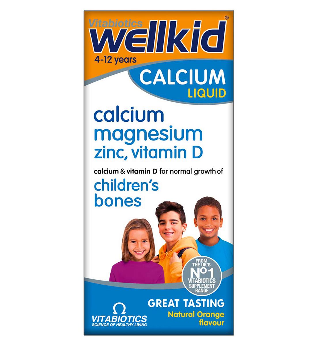 Wellkid Vitabiotics Calcium Liquid 150ml