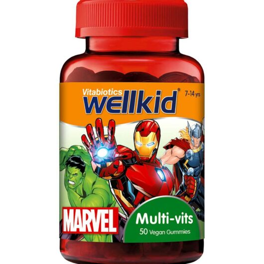 Wellkid Vitabiotics Marvel Multi-Vits 50 Vegan Soft Jellies