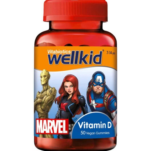 Wellkid Vitabiotics Marvel Vitamin D 50 Vegan Soft Jellies