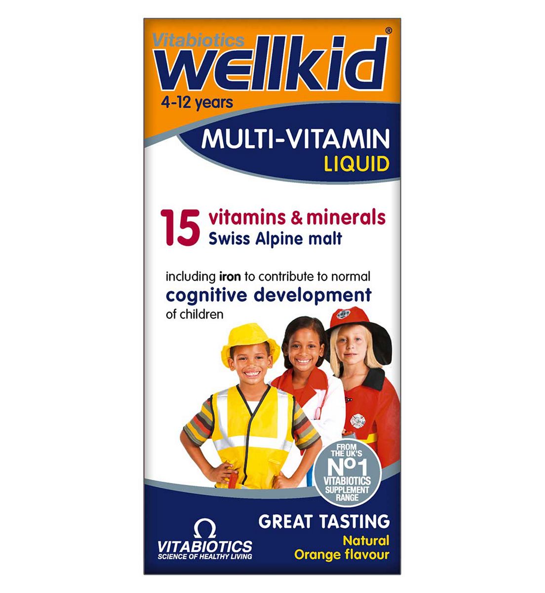 Wellkid Vitabiotics Multi-Vitamin Liquid 150ml