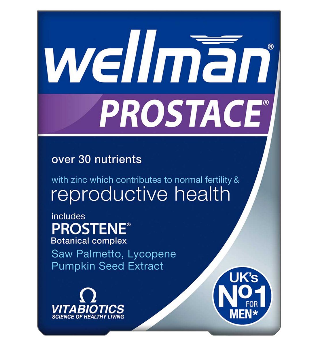 Wellman Vitabiotics Prostace - 60 Tablets