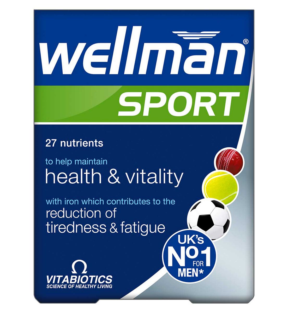 Wellman Vitabiotics Sport - 30 Tablets