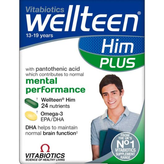 Wellteen Vitabiotics Him Plus - 56 Tablets