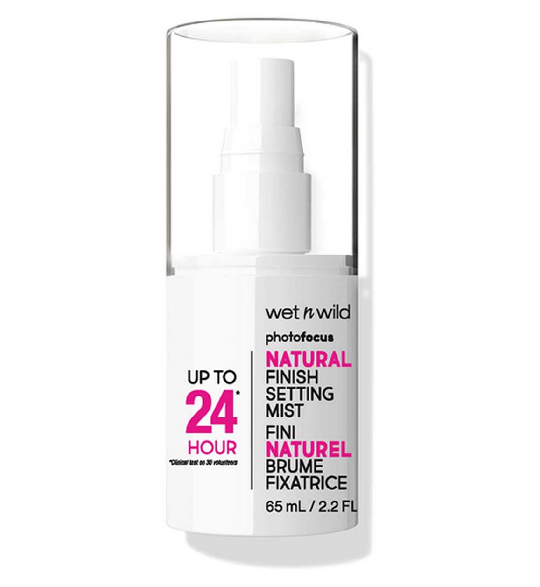 Wet N Wild Photo Focus 24Hr Setting Mist Natural 25M, 65ml