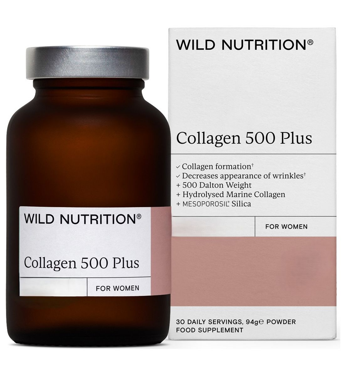 Wild Nutrition Collagen Powder 500 Plus 94g