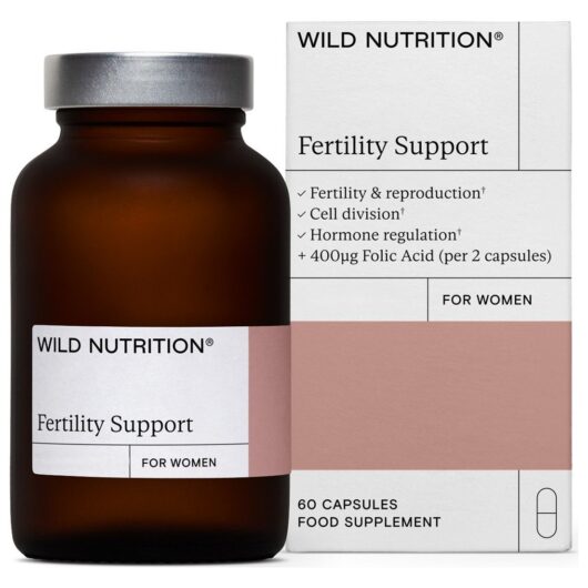 Wild Nutrition Fertility Support For Women 60 Capsules