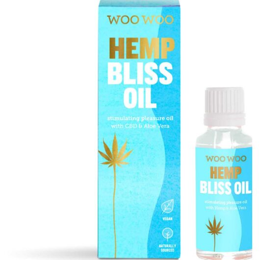 Woowoo Stimulating Bliss Oil With Hemp - 30ml