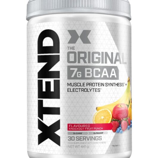 Xtend Original Bcaa Knockout Fruit Punch - 30 Servings 441g