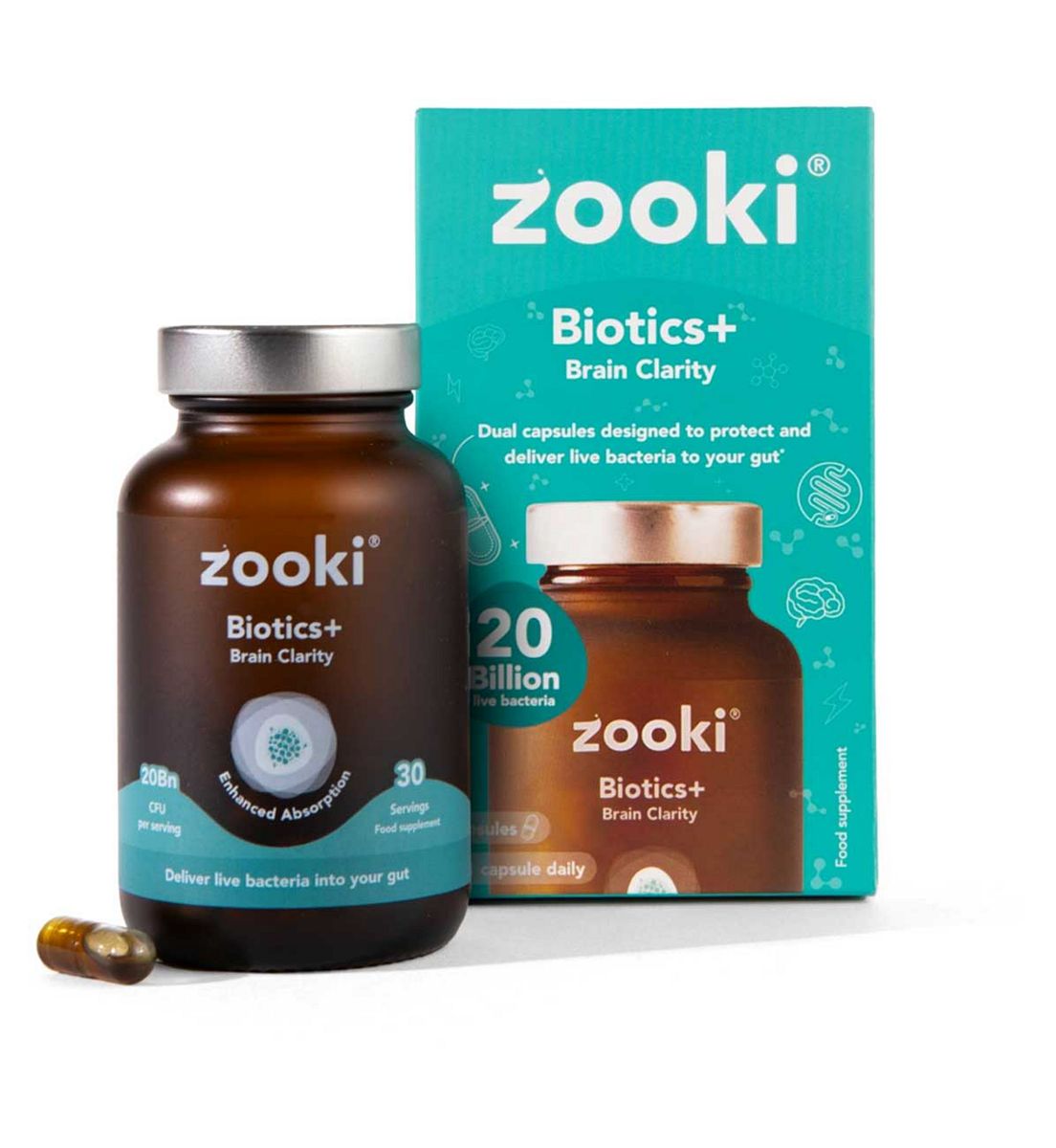 Zooki Biotics+ Capsules 30S