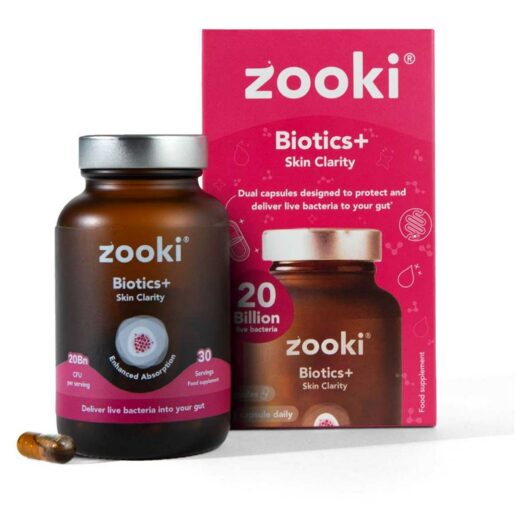 Zooki Biotics+ Skin Clarity Capsules 30S