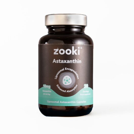 Zooki Liposomal Astaxanthin 8Mg Capsules - 30 Day Supply