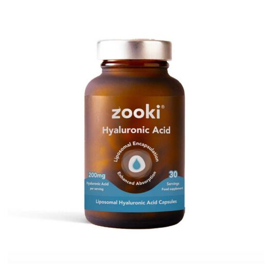 Zooki Liposomal Hyaluronic Acid 200Mg Capsules - 30 Day Supply