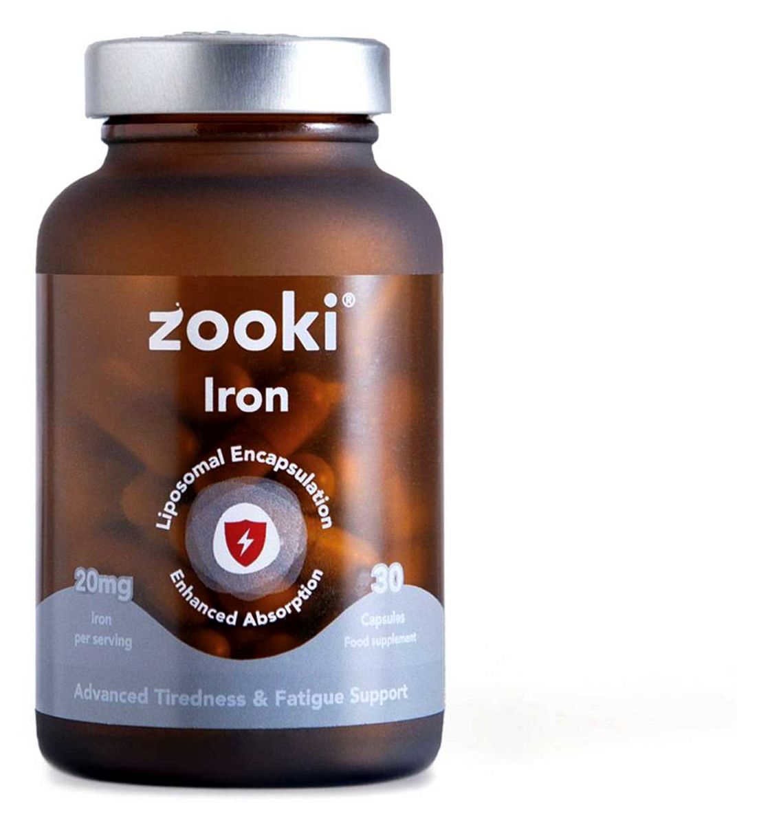 Zooki Liposomal Iron 20Mg - 30 Capsules